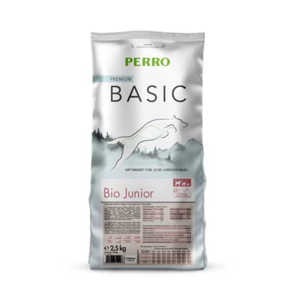 PERRO Basic Bio Junior Geflügel & Gemüse10 kg