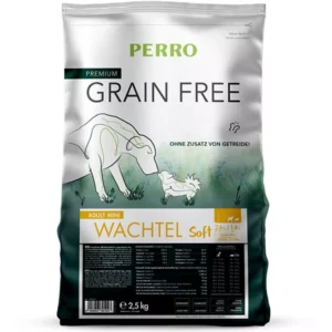 PERRO Grain Free Adult Mini Wachtel Soft