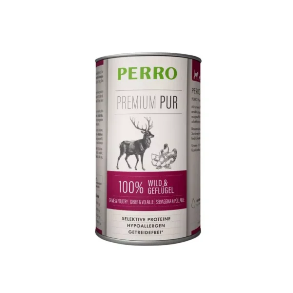 PERRO Premium Pur Wild & Geflügel